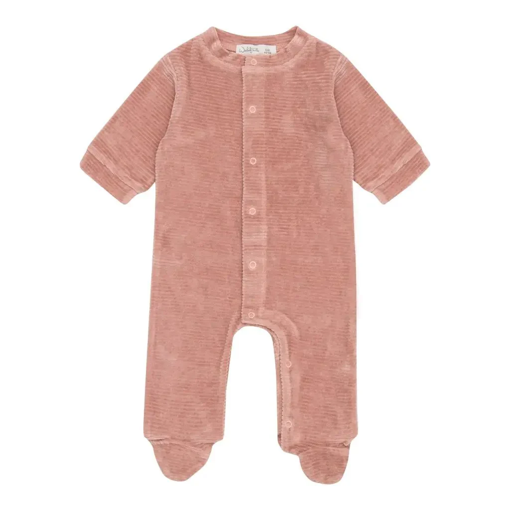 Witlof For Kids - Kruippakje Rib Dusty Pink