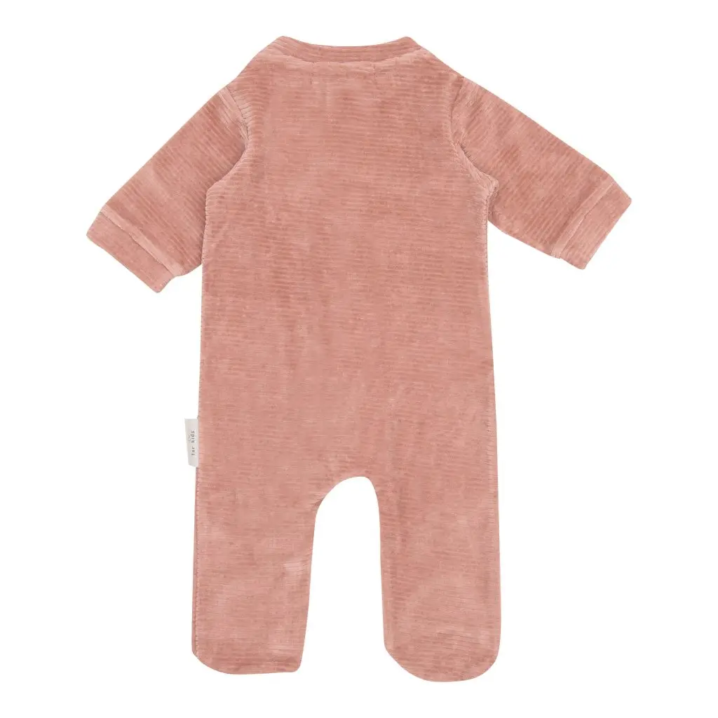 Witlof For Kids - Kruippakje Rib Dusty Pink - Image 2
