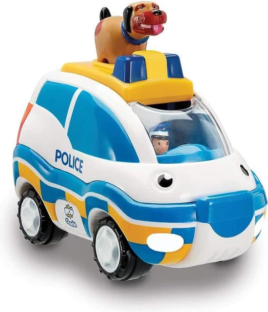 WOW Toys - Speelgoedauto Charlie Police Chase | Politieachtervolging Speelset - Image 2