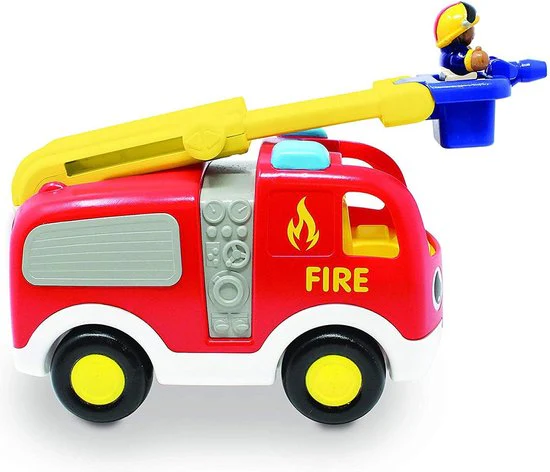 WOW Toys - Speelgoedauto Ernie Fire Engine | Brandweerauto voor Peuters - Image 3