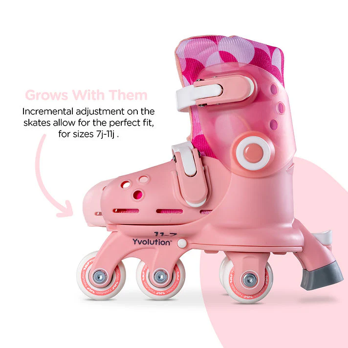 Yvolution Twista Skates - Beginner Vriendelijk | Roze - Image 6