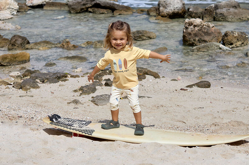 Lassig - Zwem T-shirt Rashguard | Surfboards Vanilla - Image 6